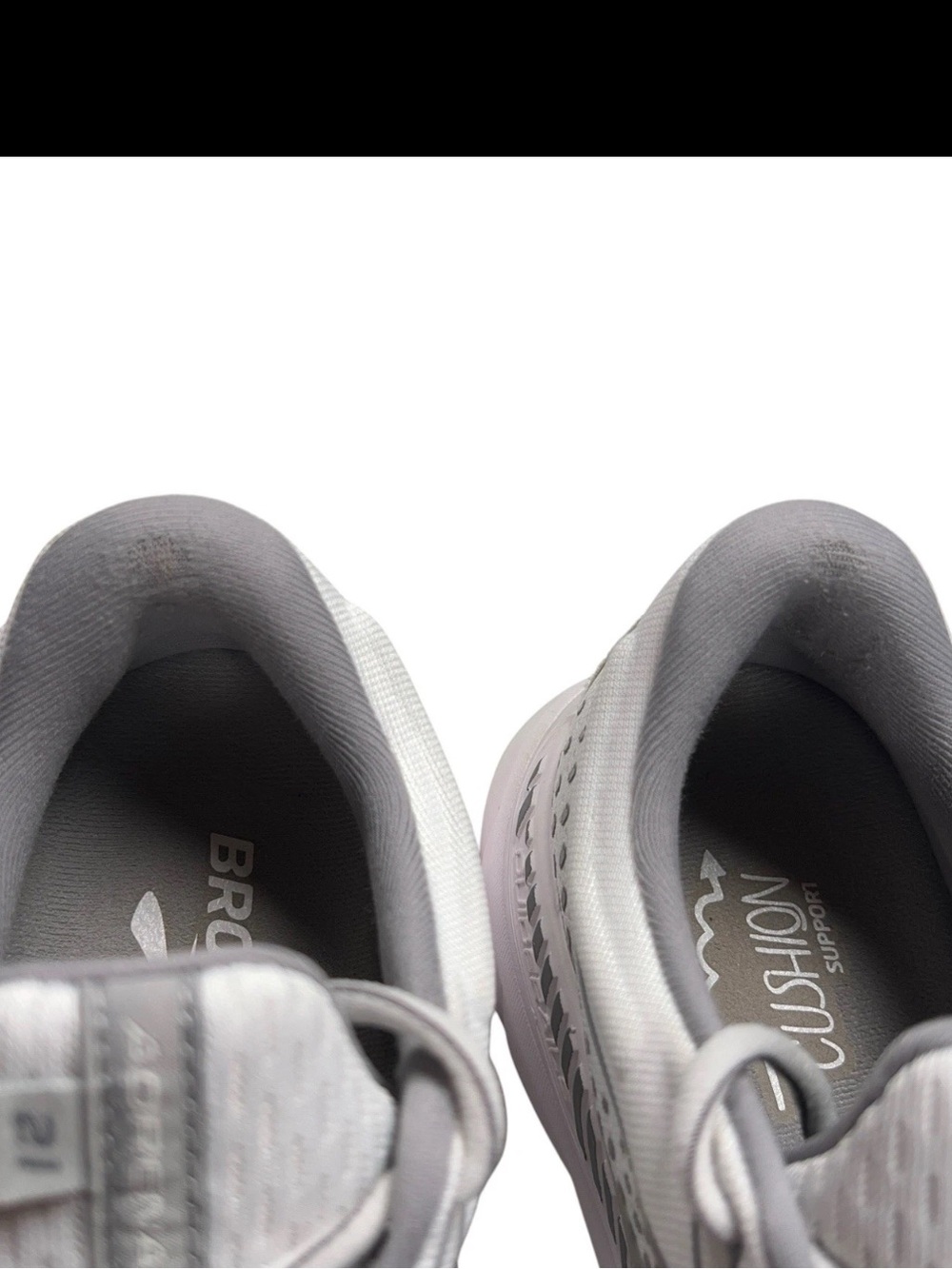 Brooks Adrenaline GTS 21 Women Size 11 Medium Running Shoes White 1203291B153 - Picture 3 of 10